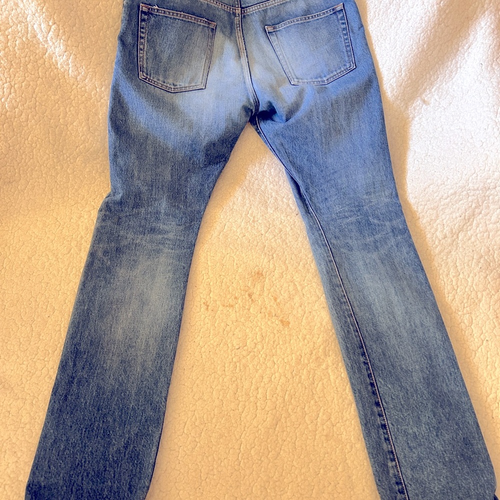 Saint Laurent light blue jeans amazing!!